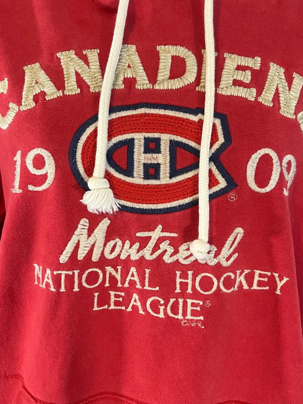 Original Retro Brand Montreal Canadiens Red Pullover Hoodie